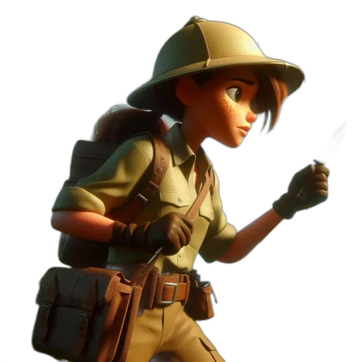 staff, weapon, hat, concept art transparent PNG cut-out