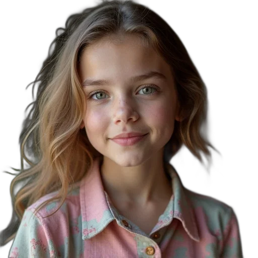 face, hair, jacket, dress transparent PNG cut-out