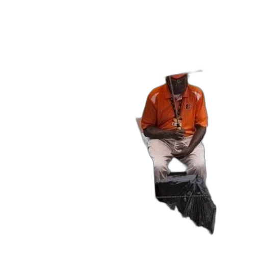 jacket, staff, umbrella, hat transparent PNG cut-out