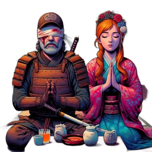 concept art, cyberpunk, fantasy art, comic book art transparent PNG cut-out