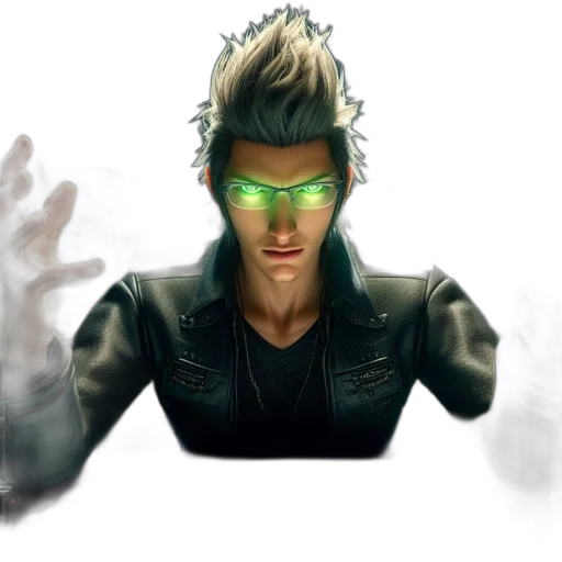 mask, jacket, face, concept art transparent PNG cut-out