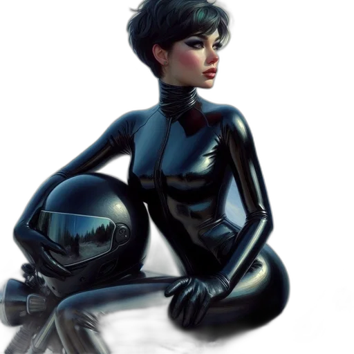 robot, concept art, comic book art, cyberpunk transparent PNG cut-out