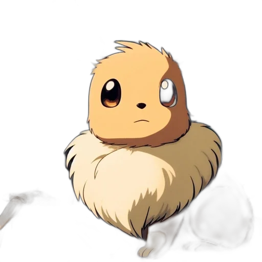 creature, animal, hair, staff transparent PNG cut-out