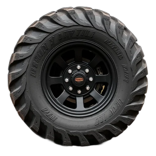 atv, wheel, rubber, tire transparent PNG cut-out