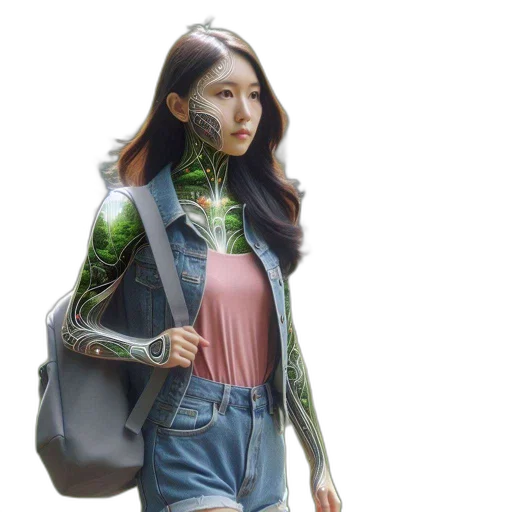 jacket, photorealistic, fantasy art, concept art transparent PNG cut-out