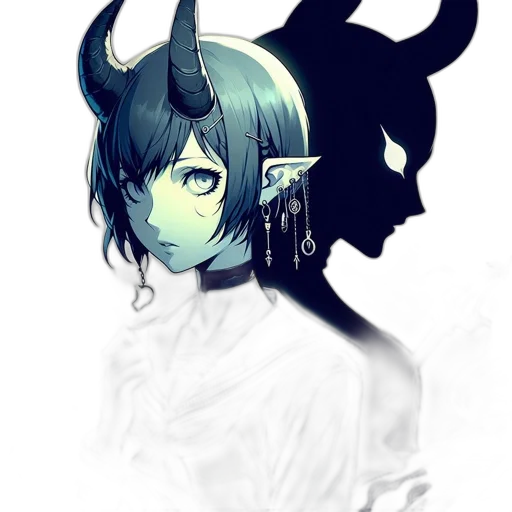 mask, staff, face, creature transparent PNG cut-out