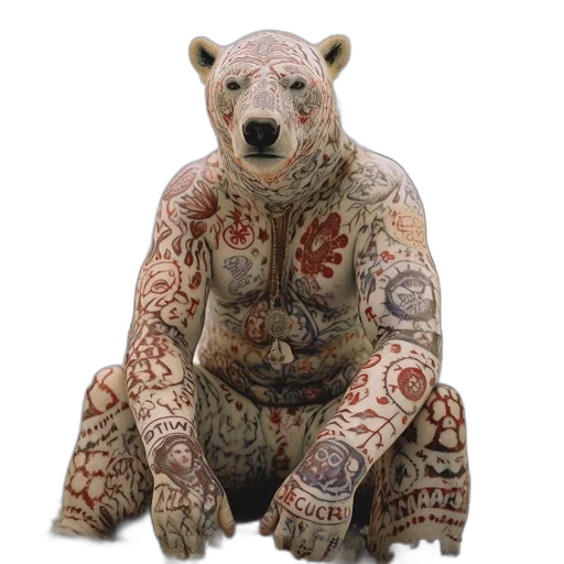 animal, creature, 3d render, concept art transparent PNG cut-out