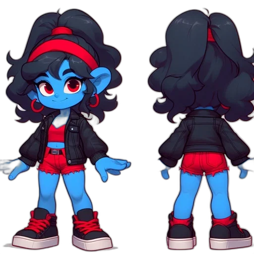 jacket, creature, concept art, cartoon transparent PNG cut-out