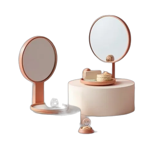 furniture, jewelry, 3d render, earth tones transparent PNG cut-out