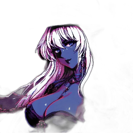 hair, mask, creature, face transparent PNG cut-out