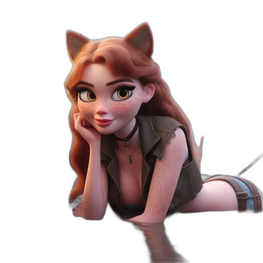 staff, animal, dress, creature transparent PNG cut-out