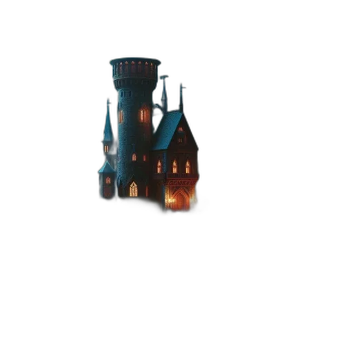 building, bottle, crown, dress transparent PNG cut-out