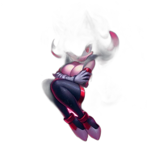 dragon, mask, staff, weapon transparent PNG cut-out