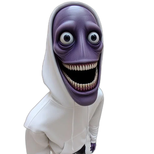 jacket, mask, creature, face transparent PNG cut-out