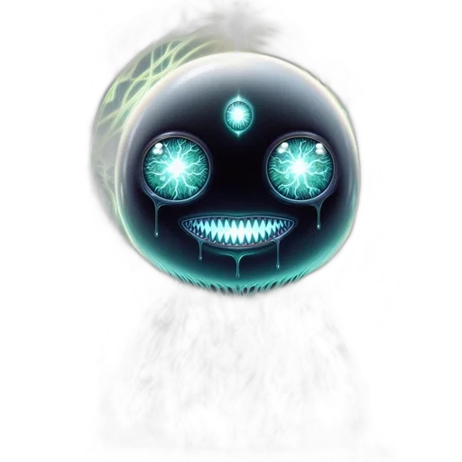 robot, mask, staff, creature transparent PNG cut-out