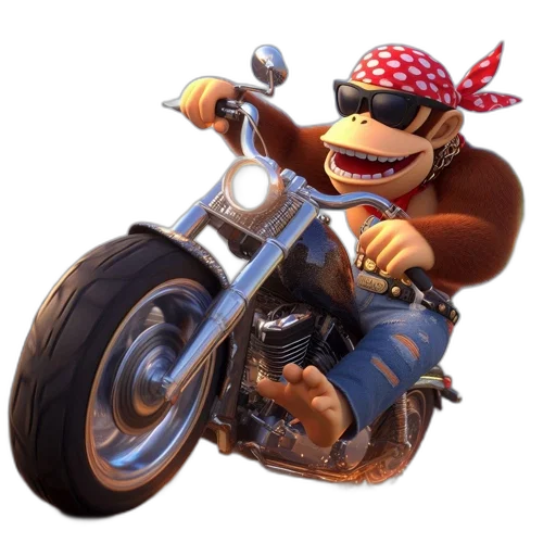 animal, car, weapon, 3d render transparent PNG cut-out