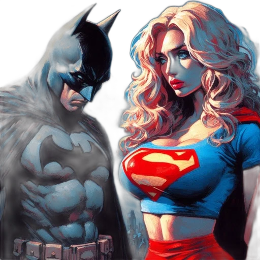 comic book art, concept art, fantasy art, photorealistic transparent PNG cut-out