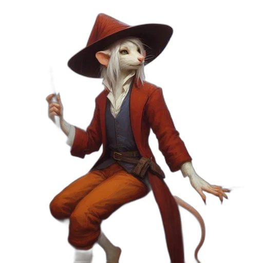 staff, jacket, mask, hat transparent PNG cut-out