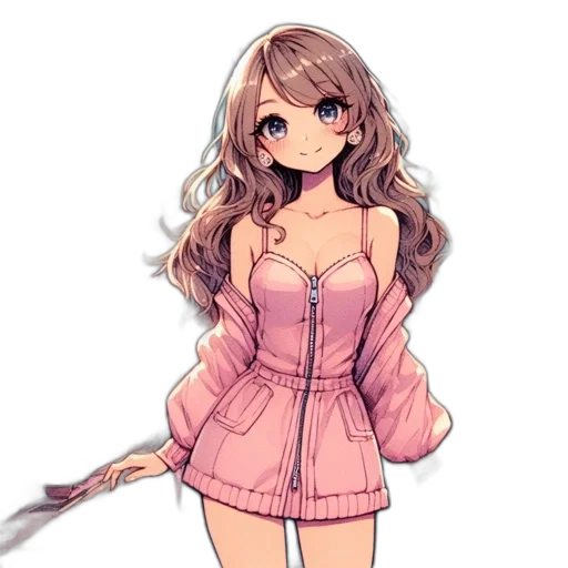 dress, staff, sword, weapon transparent PNG cut-out