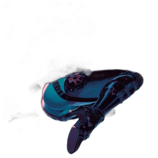 shoes, mask, weapon, crown transparent PNG cut-out