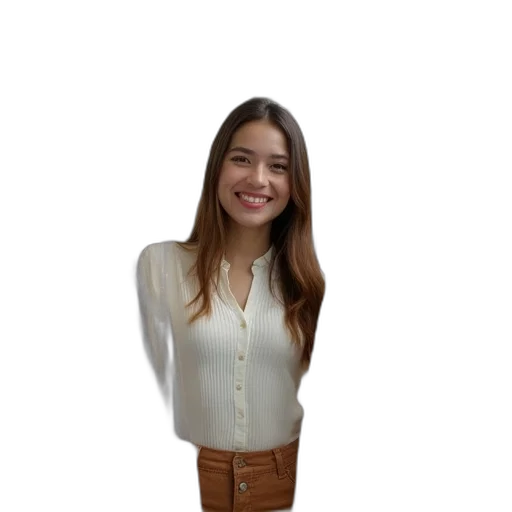 staff, jacket, dress, face transparent PNG cut-out
