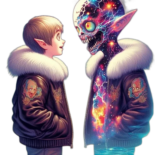 jacket, mask, robot, face transparent PNG cut-out