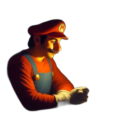 staff, hat, robot, crown transparent PNG cut-out