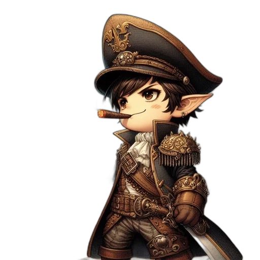 staff, sword, weapon, hat transparent PNG cut-out