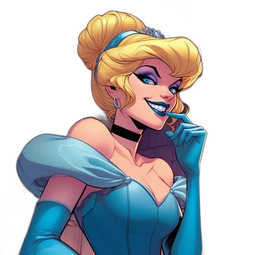 comic book art, concept art, cartoon, fantasy art transparent PNG cut-out