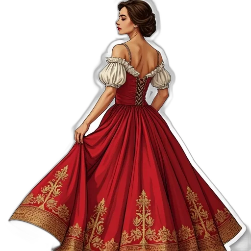 dress, crown, jewelry, concept art transparent PNG cut-out