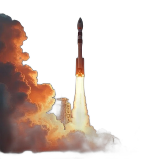concept art, outer space, spacex, falcon transparent PNG cut-out