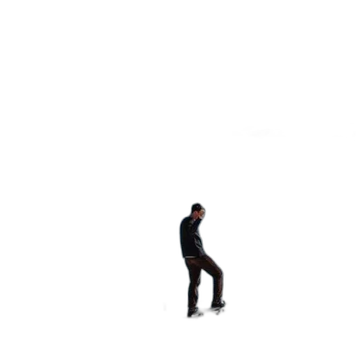 robot, jacket, staff, shoes transparent PNG cut-out