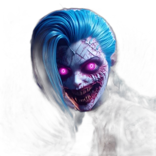 creature, mask, face, hair transparent PNG cut-out