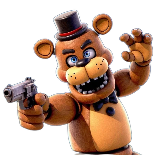 weapon, animal, staff, robot transparent PNG cut-out