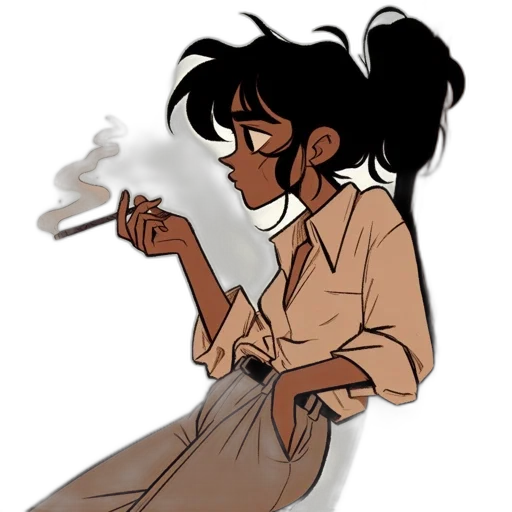staff, jacket, concept art, comic book art transparent PNG cut-out