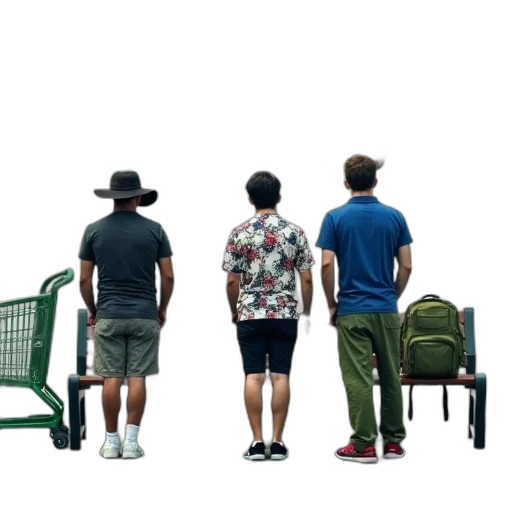 furniture, hat, staff, umbrella transparent PNG cut-out