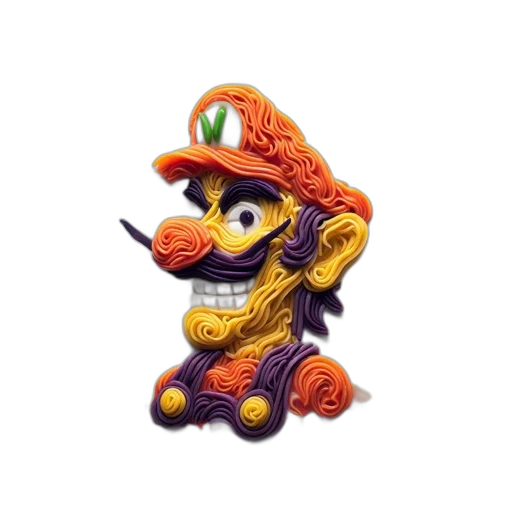 weapon, staff, creature, mask transparent PNG cut-out