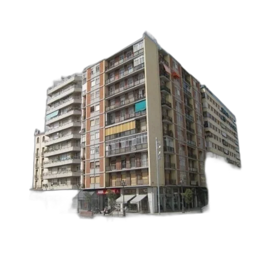 building, furniture, 3d render, photorealistic transparent PNG cut-out