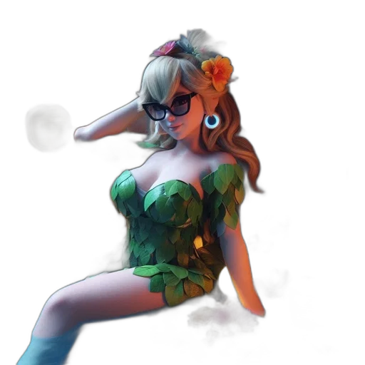 dress, staff, concept art, pixel art transparent PNG cut-out