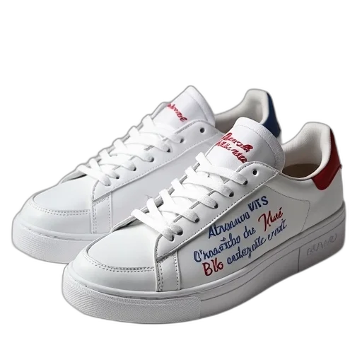 shoes, white, sneaker, adorned transparent PNG cut-out