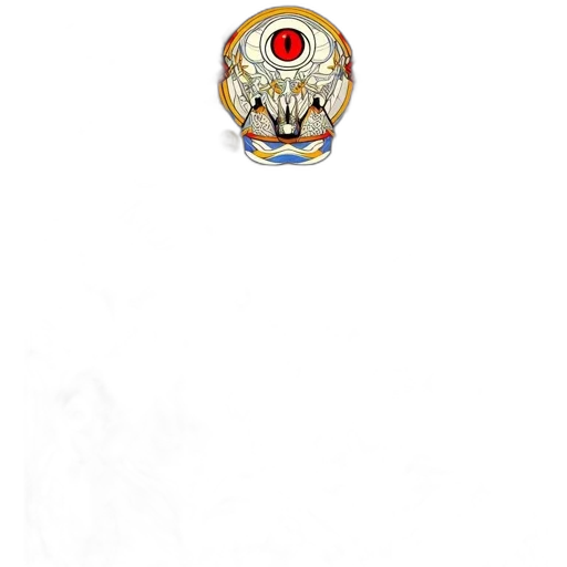 mask, jewelry, staff, creature transparent PNG cut-out