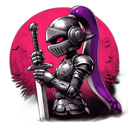 sword, staff, weapon, fantasy art transparent PNG cut-out