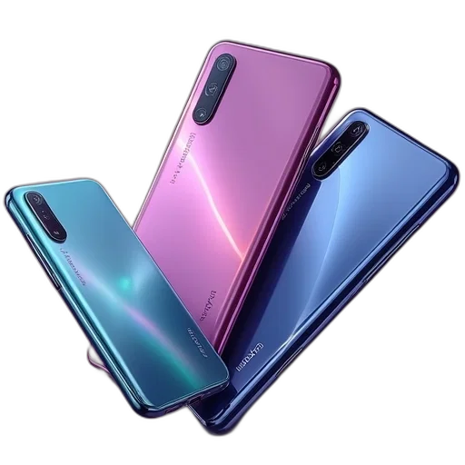 vaporwave, 3d render, pastel, neon transparent PNG cut-out