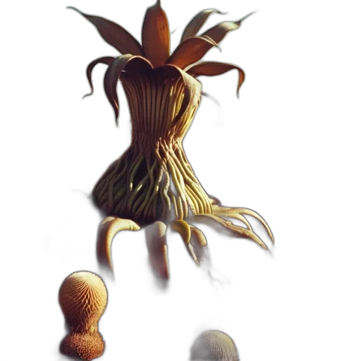 hair, creature, flower, dress transparent PNG cut-out