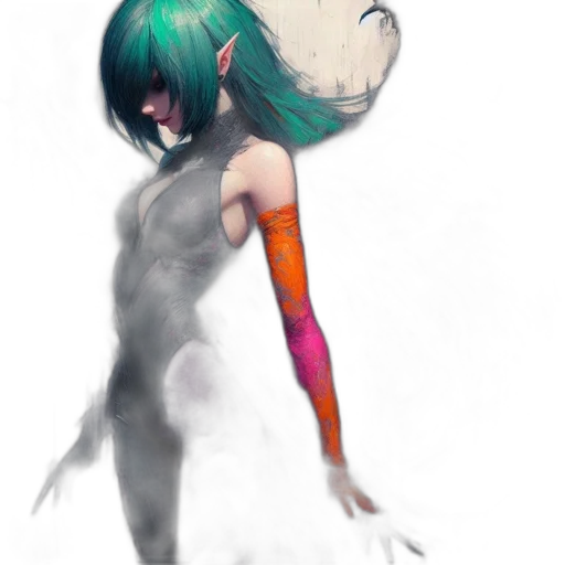 dress, mask, creature, robot transparent PNG cut-out