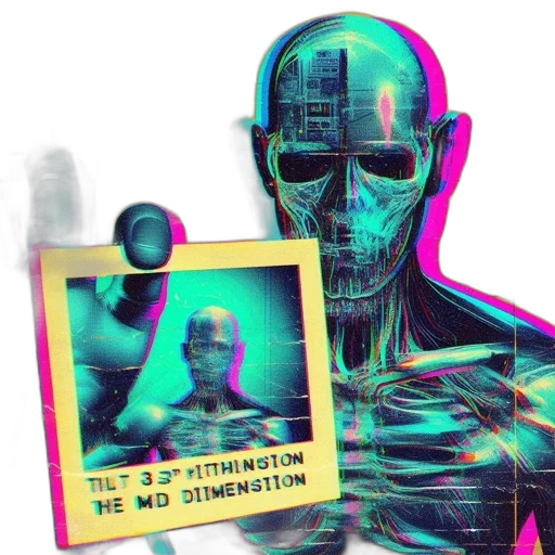 robot, mask, face, cyberpunk transparent PNG cut-out