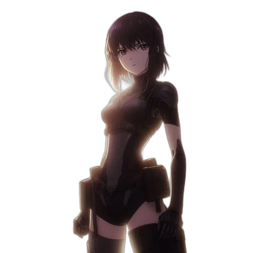 robot, weapon, dress, staff transparent PNG cut-out