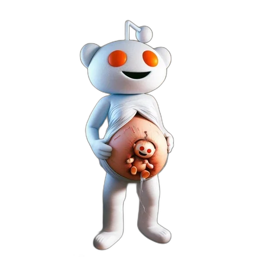 robot, food, creature, staff transparent PNG cut-out