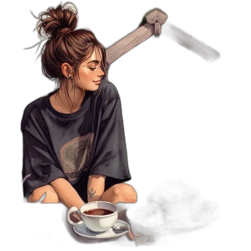 staff, food, concept art, watercolor transparent PNG cut-out
