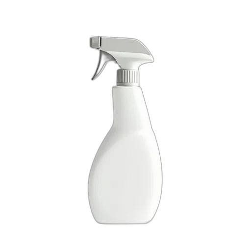 bottle, hair, 3d render, photorealistic transparent PNG cut-out